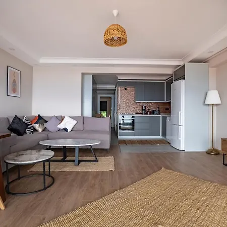 Apartamento New And Modern Flat With Sea View Estambul